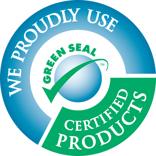we proudly use green seal certified products image