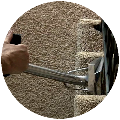 stairs carpet cleaning image